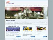 Tablet Screenshot of petrogaslibya.com